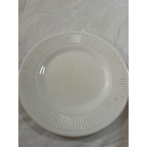 Martha Stewart Everyday White Rimmed Plate Microwave Dishwasher Safe France